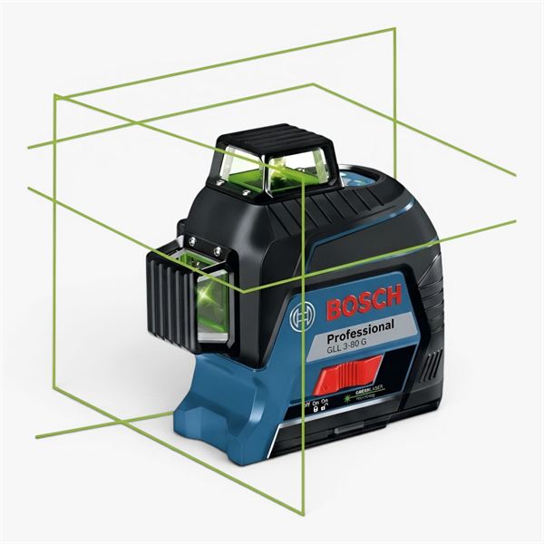 Nivel Láser Bosch GLL 3-80 G Verde - Bosch