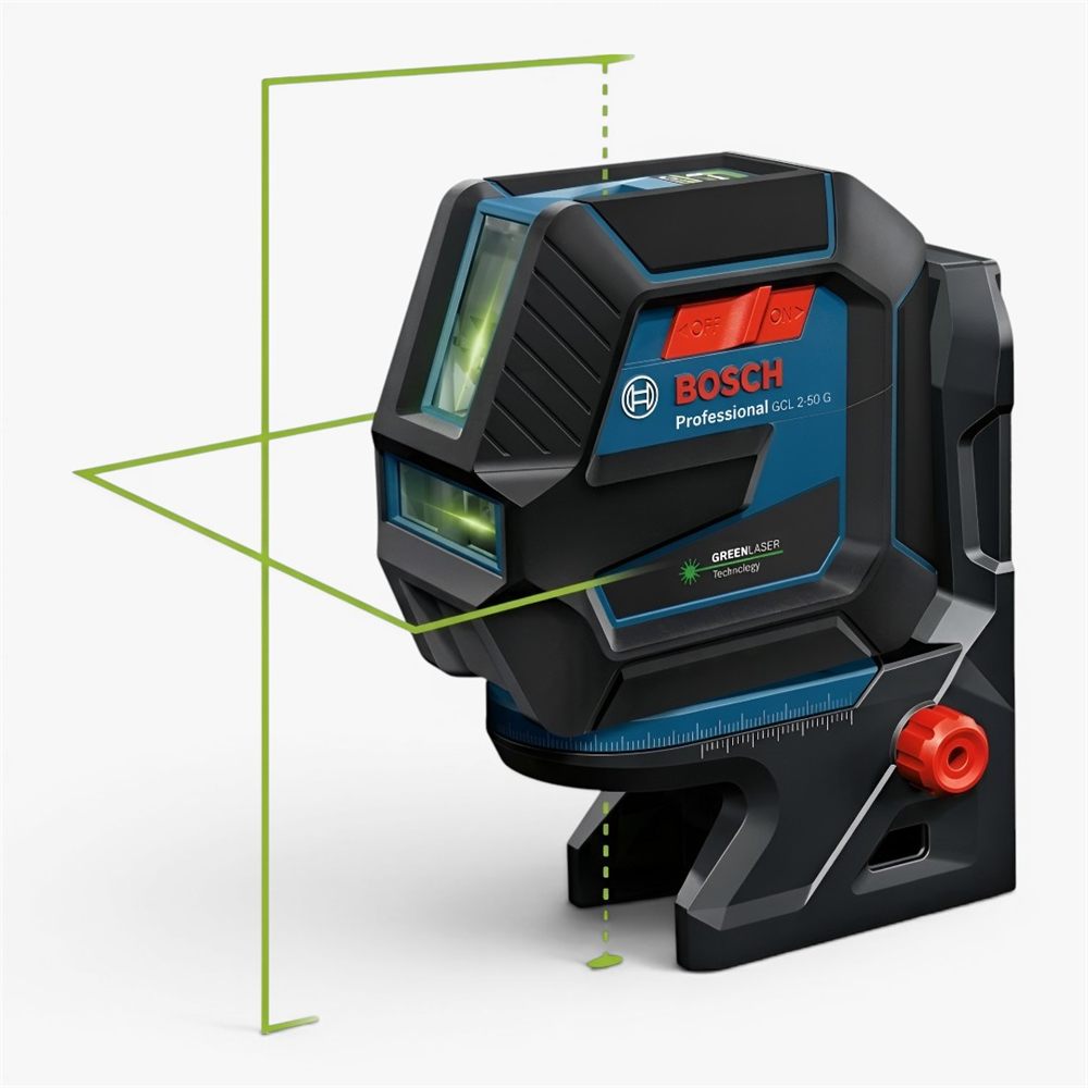 Nivel Láser Bosch GCL 2-50 G Verde con Trípode BT 150 - vista adicional