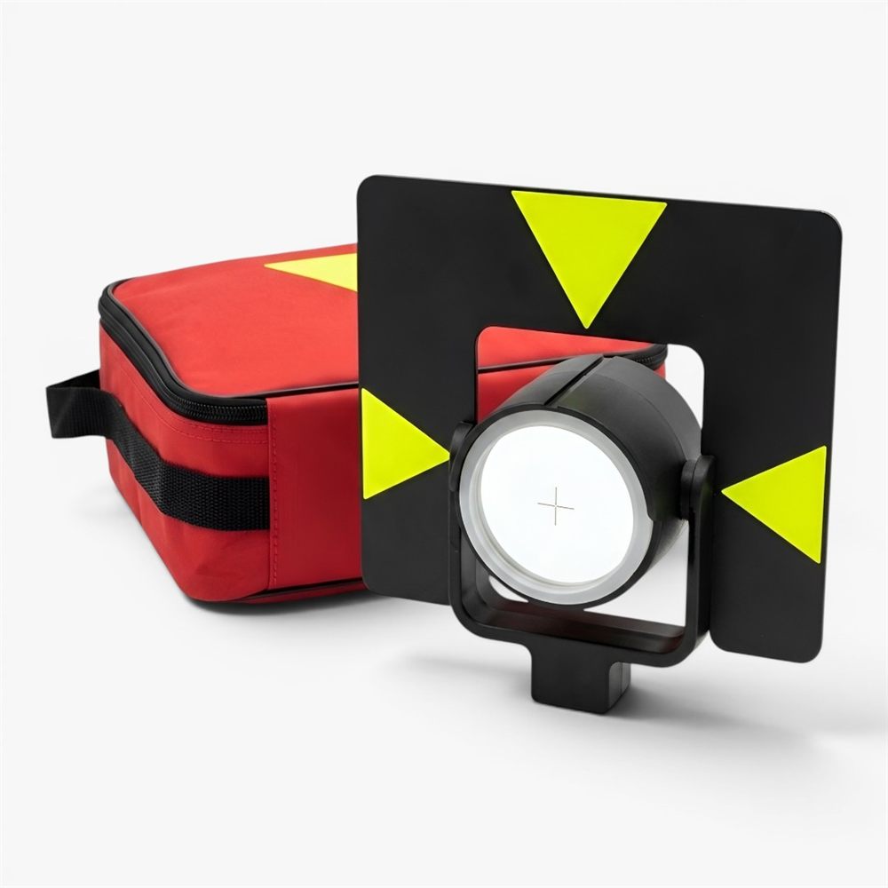 Prisma Leica GPR1 con Porta-Prisma Negro/Limón - vista adicional