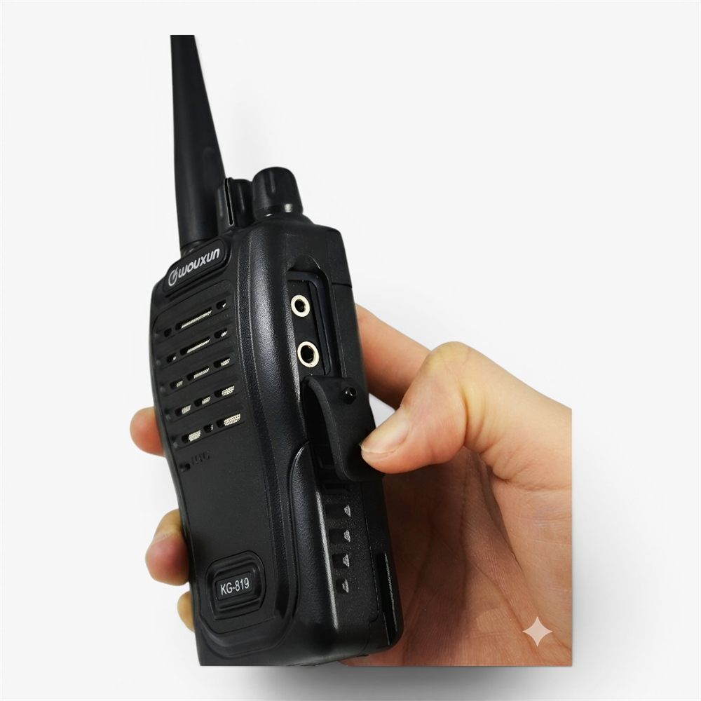 Radio Portátil Wouxun KG-819 - vista adicional